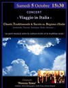 Chants Traditionnels & Sacrés des Régions d'Italie - 