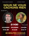 Guillaume et Cyprien dans Nous ne vous cachons rien - 