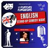 English stand-up comedy night - 