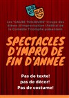 Spectacles d'impro de fin d'année - 