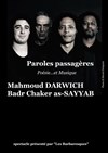 Paroles Passagères - 