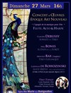 Concert d'oeuvres rares de l'époque Art Nouveau - 