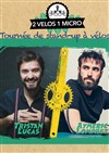 Aymeric Lompret et Tristan Lucas dans 2 vélos , 1 micro - 