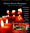 Motets Sacrés Baroques pour le Temps de Noël - 