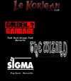 Concert avec Golden Garbage, The Wizard, Ze sigma Le Korigan - 