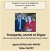 Trompette, cronet et orgue - 