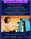 Récital de piano par Zhanar Suleimanova - 