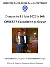 Saxophone et orgue à la Salpêtrière - 