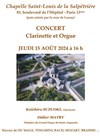 Concert clarinette et orgue à la Salpêtrière - 