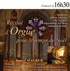 Récital d'Orgue pour le temps de Noël - 