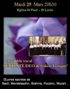 Ensemble vocal Jubilate Deo & Soliste Lyrique - 