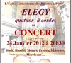 Elegy : Quatuor à cordes - 