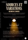 Sources et variations : Résidence croisée - 