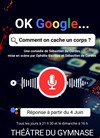 OK Google comment on cache un corps ? - 