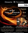 Récital Violon & Violoncelle en solo et en duo - 