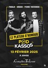 Pod Kassos : Le plateau d'humour avec Franjo, Urbain et Pierre Thevenoux - 