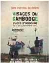 Visages du cambodge  images d'indochine - 