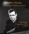 Gilles Nicolas, Récital Piano : Exil d'enfance - 