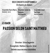 Sul fiato / Le Chesnay / Kaire Maria : Passion selon Saint Matthieu Jean Sébastien Bach - 