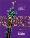 Marc Parmentier expose aux fonds d'atelier du marché Bastille - 