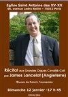 Concert d'orgue par James Lancelot (Angleterre) - 