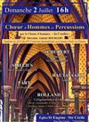 Choeur d'Hommes, Orgue et Percussions - 