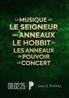 Le seigneur des anneaux, le hobbit et les anneaux de pouvoir en concert - 