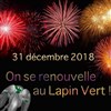 Réveillon du nouvel an : On se renouvelle au Lapin Vert ! - 