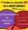 Correspondance de Groucho Marx - 