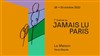 La Maison | Festival du Jamais Lu-Paris #7 - 