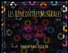 Les Rencontres Musique 2018 - 