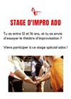 Stage d'improvisation théâtrale pour ado - 