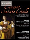 Choeur de chambre Agapanthe | Concert Sainte Cécile - 