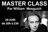 Master class par William Mesguich - 