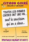 Toutes les bonnes choses ont une fin, sauf le saucisson qui en a deux ! - 