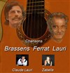 Brassens, Ferrat, Lauri - 