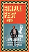 Hubert-Félix Thiéfaine Unplugged - Simple Fest 2022 - 