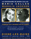 Tribute Maria Callas & Mahalia Jackson | Centenaire Maria Callas - 