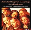 Choeur de femmes : Du Moyen-âge et Renaissance - 