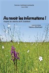 Au revoir les informations ! - 