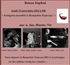 Jazz musette trio | Soirée dégustation beaujolais nouveau ! - 