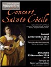 Choeur de chambre Agapanthe | Concert Sainte Cécile - 