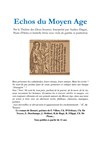 Échos du Moyen-Age - 