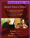 Récital de piano et violon - 