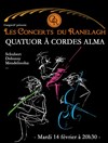 Quatuor à cordes Alma - 