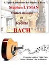 Récital de Bach par Stephen Lyman - 