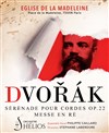 Messe en Ré de Dvorak et Sérénade pour cordes Op.22 - 