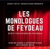 Les monologues de Feydeau - 