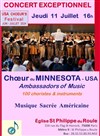 100 choristes : Choeur du Minnesota - 