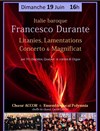 L'Italie Baroque de Francesco Durante - 